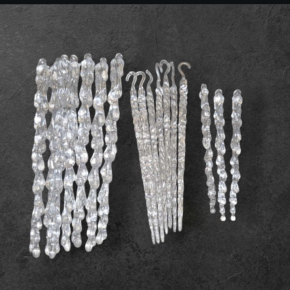 Icicle Christmas Ornaments